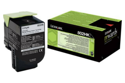 EOL Lexmark oryginalny toner 80C2HK0 black CX410/510