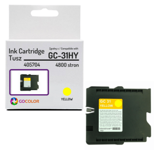 EOL Tusz do RICOH żelowy Yellow GC31HY GC31HY 405704 Zamiennik