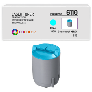 Toner do XEROX 6110 106R01206 Cyan Zamiennik