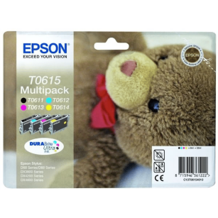 EOL Epson oryginalny tusz T0615 C13T06154010 cyan / magenta / yellow / black