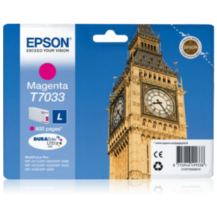 EOL Epson oryginalny tusz T7033 L C13T70334010 magenta