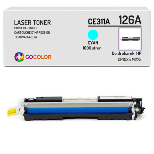 Toner do HP CE311A 126A CP1025 M275 Cyan Zamiennik