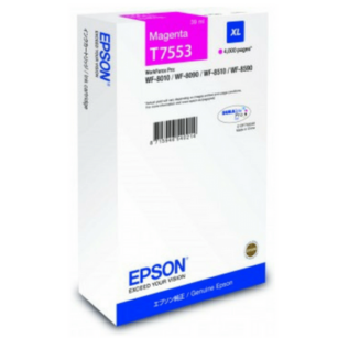 Epson oryginalny tusz T7553 XL C13T755340 magenta