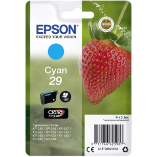 Epson oryginalny tusz 29 T2982 C13T29824012 cyan