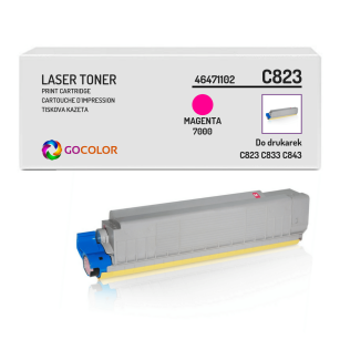 Toner do OKI C823 C833 C843 46471102 Magenta Zamiennik