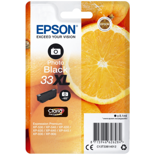 Epson oryginalny tusz 33XL T3361 C13T33614012 photo black