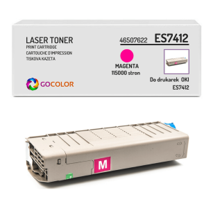 Toner do OKI ES7412 46507622 Magenta Zamiennik