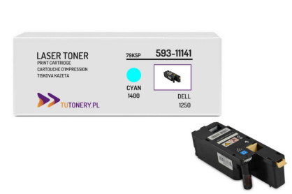 Toner do DELL 1250 1350 PDVTW Cyan Zamiennik