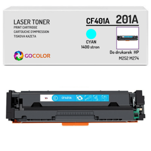 Toner do HP CF401A 201A M252 M274 Cyan Zamiennik