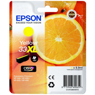 Epson oryginalny tusz 33XL T3364 C13T33644012 yellow