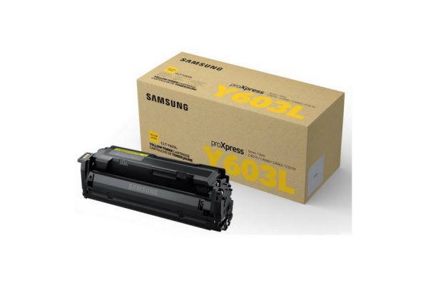 SAMSUNG oryginalny toner SU557A CLT-Y603L yellow