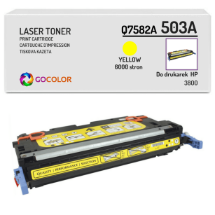 Toner do HP Q7582A 503A 3800 Yellow Zamiennik