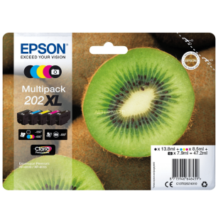 Epson oryginalny tusz 202XL T02G7 C13T02G74010 cyan / magenta / yellow / black