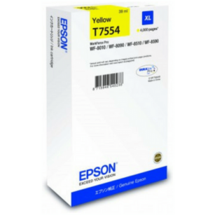 Epson oryginalny tusz T7554 XL C13T755440 yellow