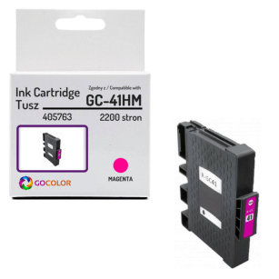 EOL Tusz do RICOH żelowy Magenta GC41HM GC41HM 405763 Zamiennik