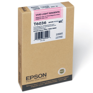 Epson oryginalny tusz T6036 C13T603600 light vivid magenta