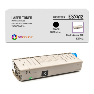 Toner do OKI ES7412 46507624 Black Zamiennik