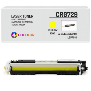 Toner do CANON CRG729 4367B002 Yellow Zamiennik